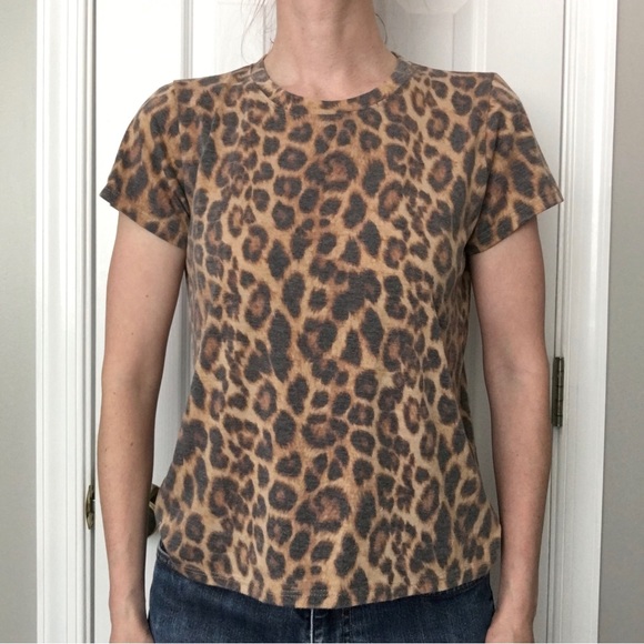 Prince Peter Collection soft leopard print tee - Picture 1 of 8